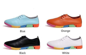 Breathable Leather Women's Orthopedic Shoes for Bunion - Bunion Free