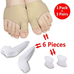 Bunion Corrector Relief Kit for Beginners - 6 Pack - Bunion Free
