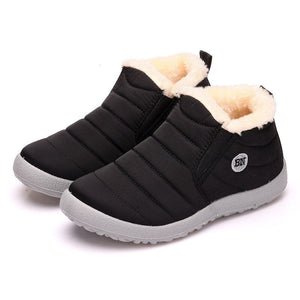 Bunion Friendly Plus Size Short Snow Boots - ComfyFootgear