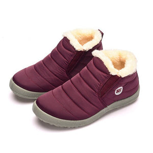 Bunion Friendly Plus Size Short Snow Boots - ComfyFootgear