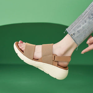 Comfort Women's Platform Sandals with Arch Support - ComfyFootgear