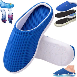 Comfy Bamboo Anti Fatigue Gel Diabetic Slippers - Bunion Free