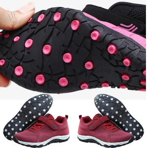 Cushioned Orthopedic Women's Walking Shoes - Bunion Free