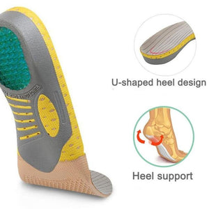 Orthopedic Insoles with Arch Support for Bunions and Flat Feet - Bunion Free