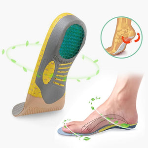 Orthopedic Insoles with Arch Support for Bunions and Flat Feet - Bunion Free