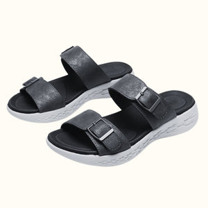 Orthopedic Thick Soft Sole Slippers for Ladies - ComfyFootgear