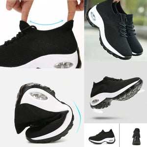 Orthopedic Walking Shoes Platform Sneakers for Women - Bunion Free