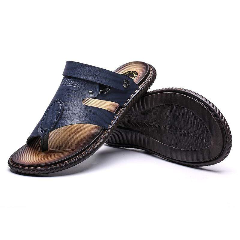 Soft Leather Bunion Corrector Sandals - ComfyFootgear