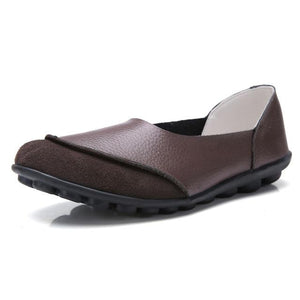 Women's Moccasins Soft Leather Flats for Bunions - Bunion Free