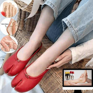 Women's Slippers Split Toe Shoes for Bunions - Bunion Free